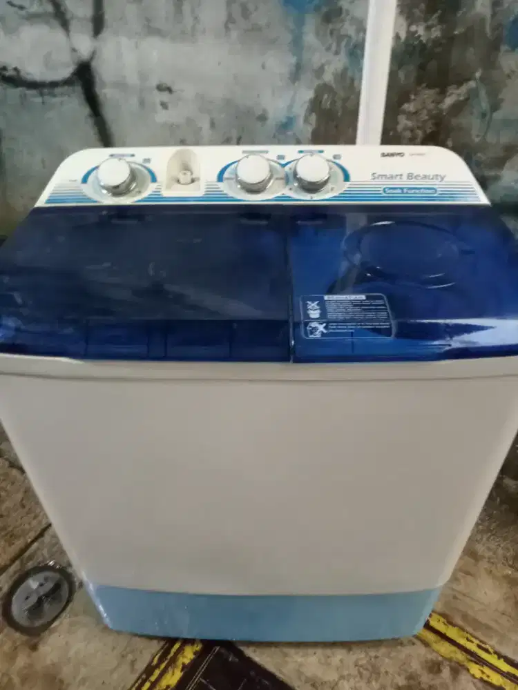 Jual mesin cuci 2 tabung normal semua