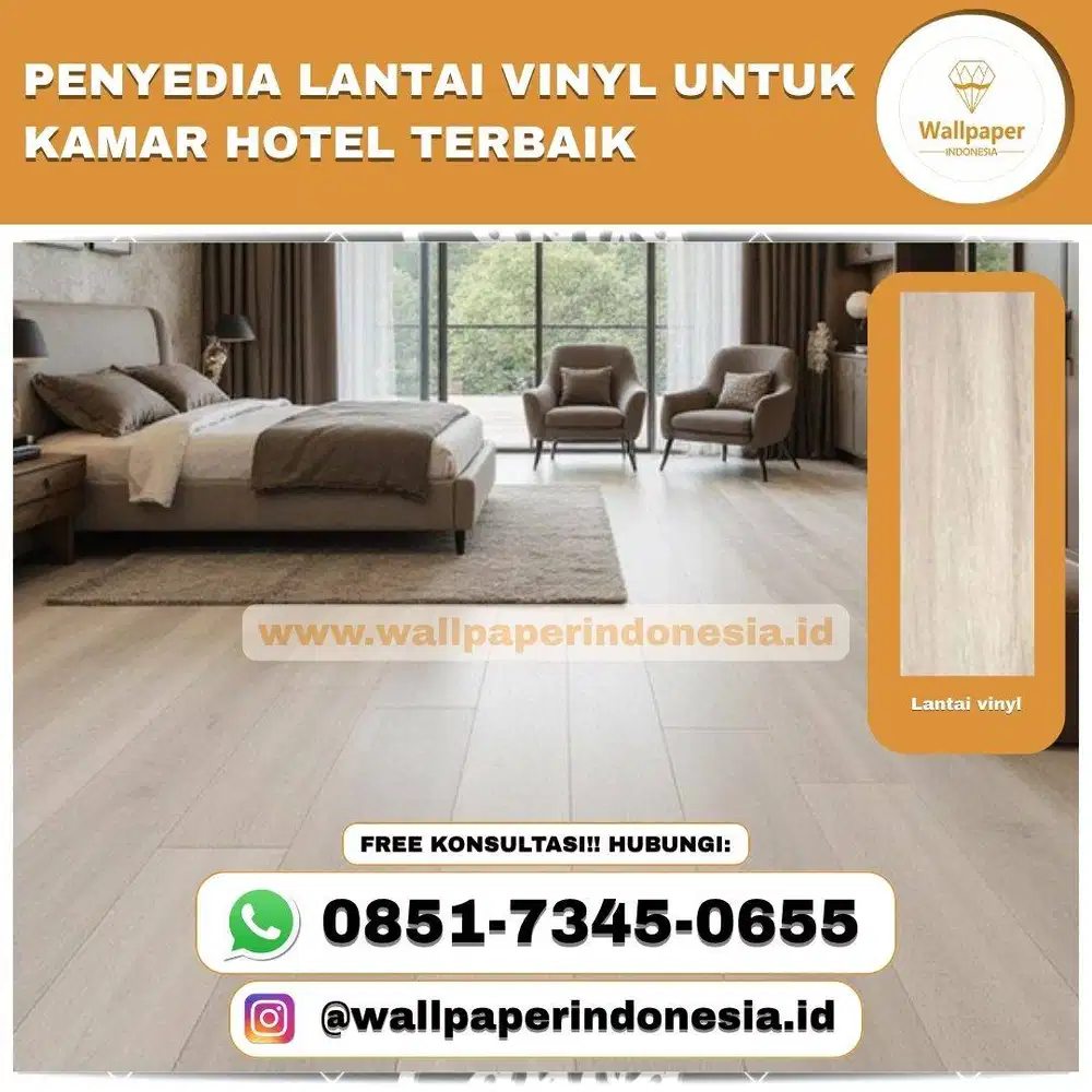 PENYEDIA LANTAI VINYL UNTUK KAMAR HOTEL TERBAIK
