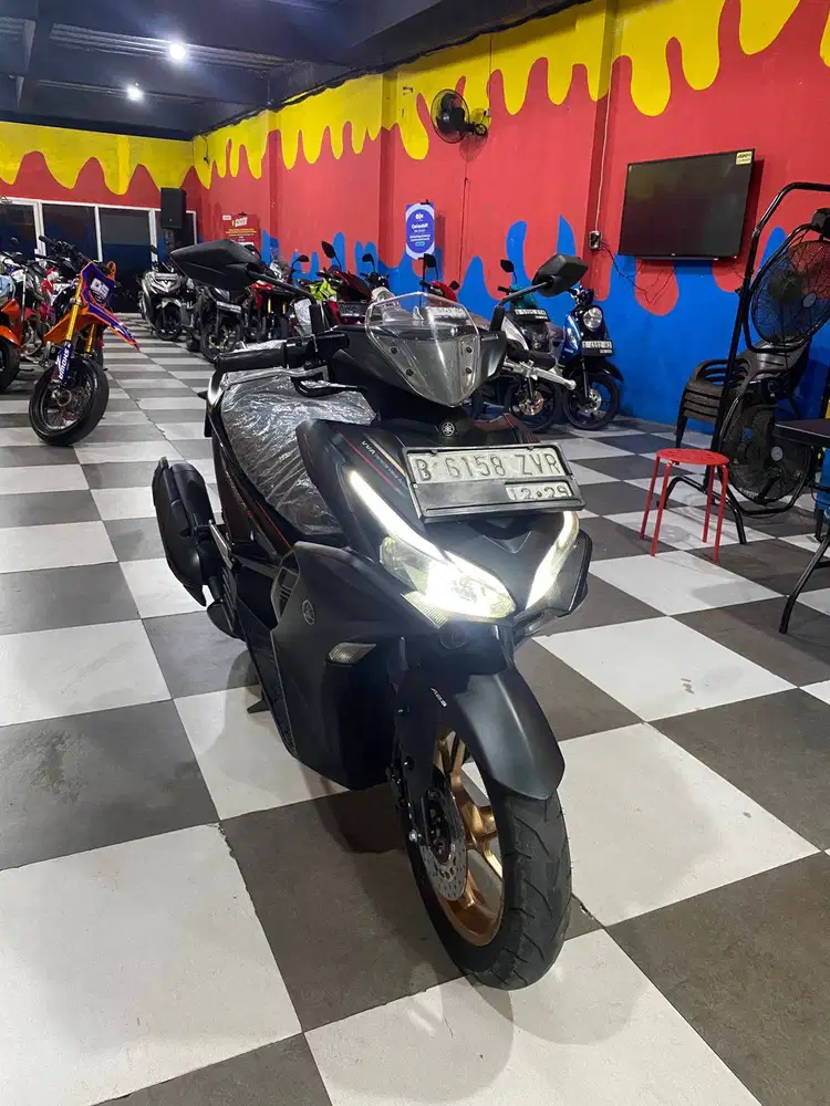 Aerox 155 Connected ABS  Tahun 2024 DP 700 FREE BBN