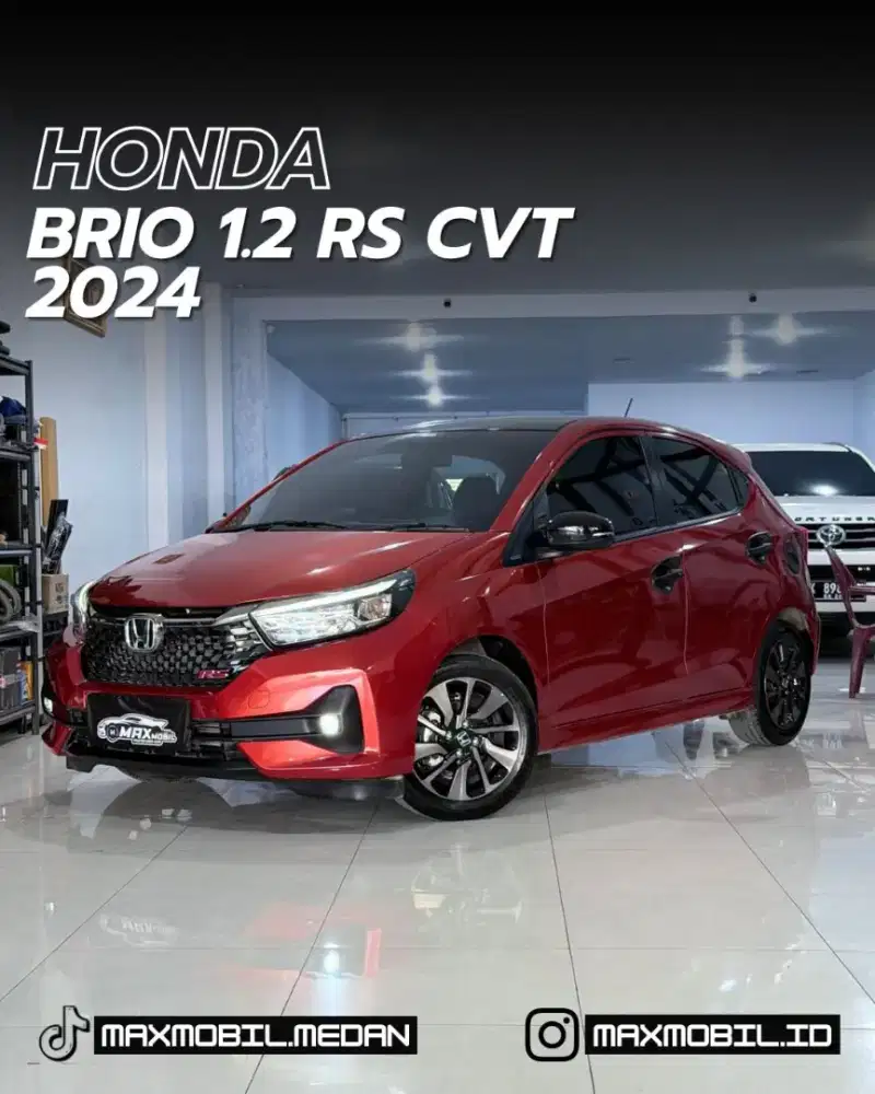 [ODO 6RB‼️] HONDA BRIO 1.2 RS CVT 2024 pemakaian 2025