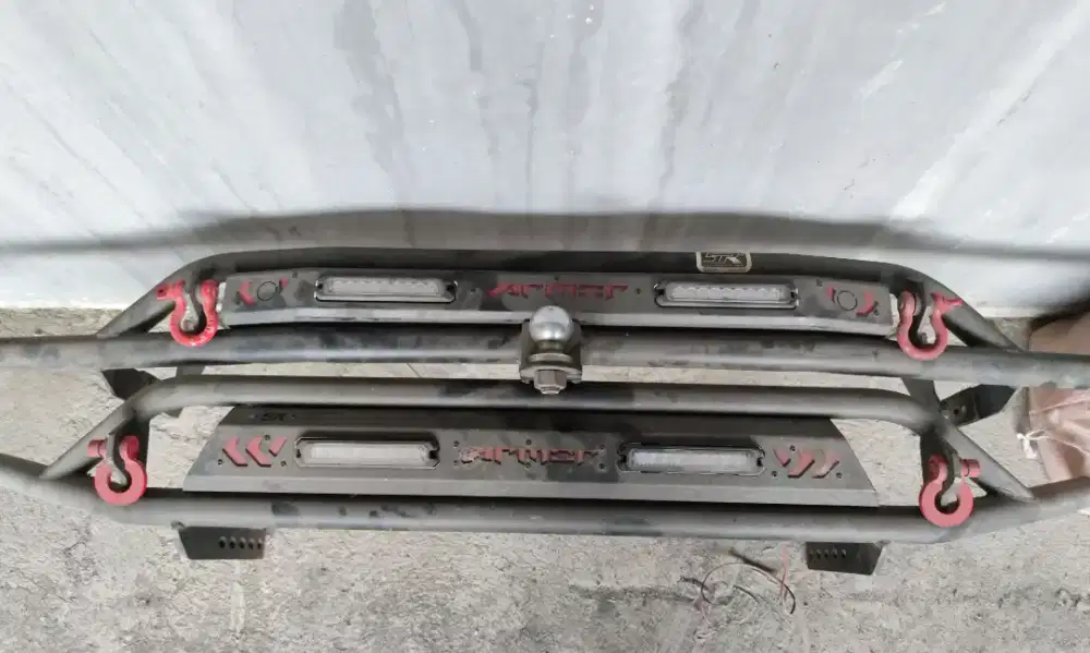 Bumper besi armor depan belakang fortuner/innova reborn