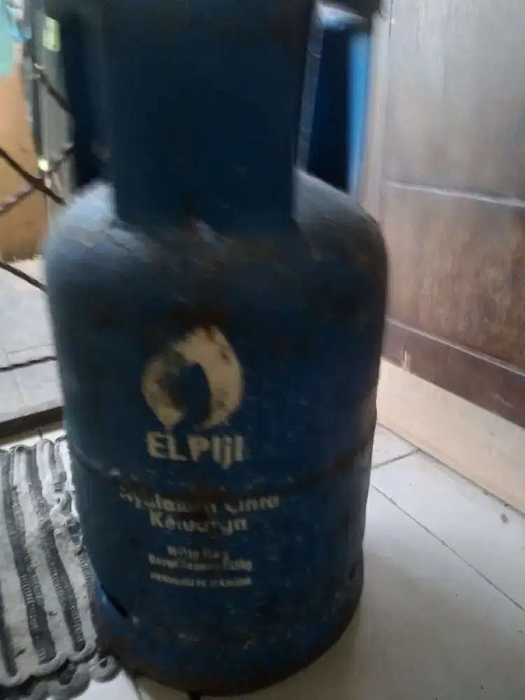 Jual tabung gas kosong elpiji 12kg masih warna biru