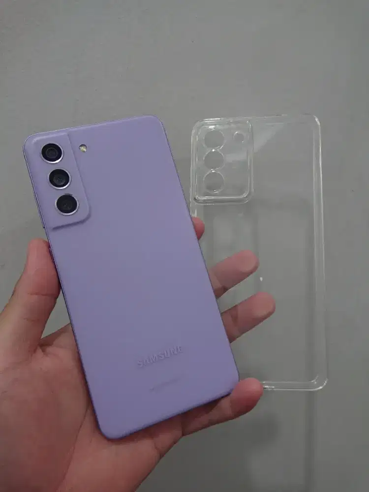 Samsung S21 Fe 5G 256Gb resmi sein Unit + charger fastcharging