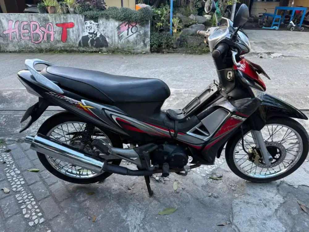 Honda Supra 125 THN 2010 plat AD Klaten