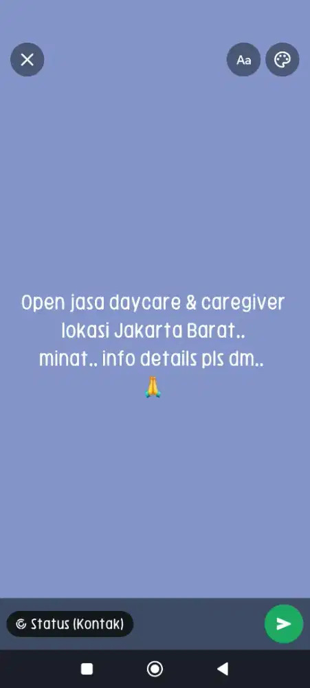 jasa daycare & caregiver