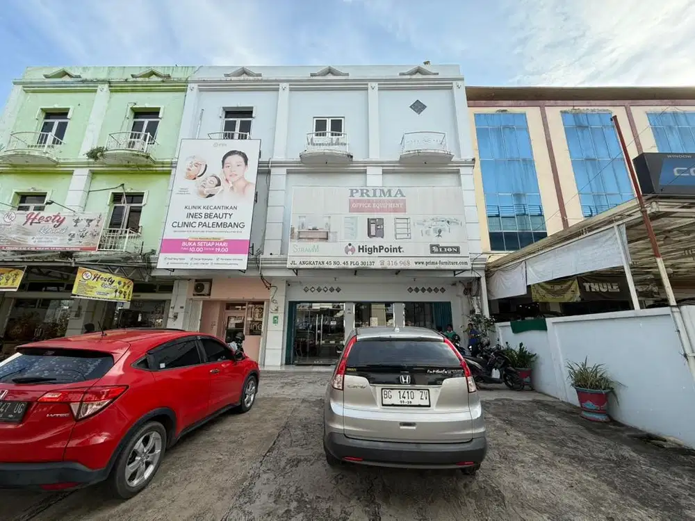 Dijual 2 unit ruko jalan angkatan 45 palembang