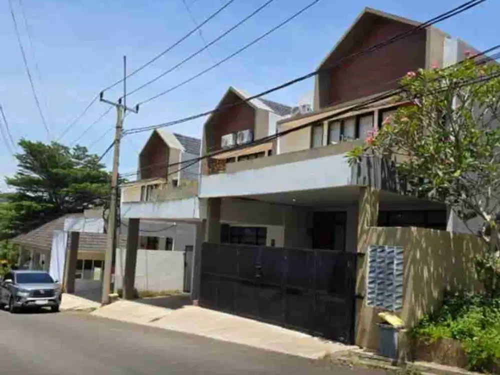 Dijual rumah mewah modern harga murah dari pasaran! lokasi nyaman strategis akses 2 mobil. (via lelang)