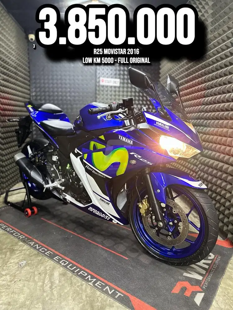 R25 OR R 25 MOVISTAR 2016 LIMITED EDITION LOW KM 5XXX FULL ORIGINAL