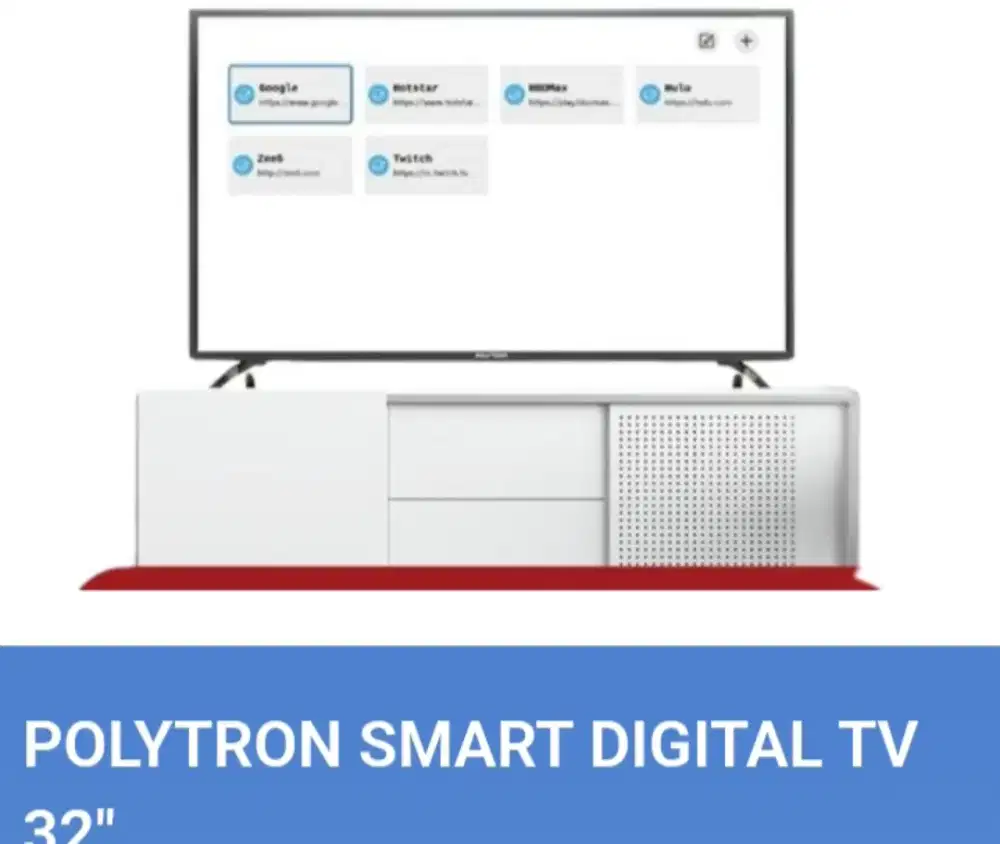 Polytron smart tv new 32 inc