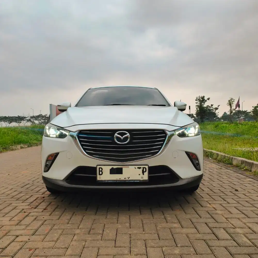 Mazda cx3 GT 2018 putih istimewa komplit siap pakai