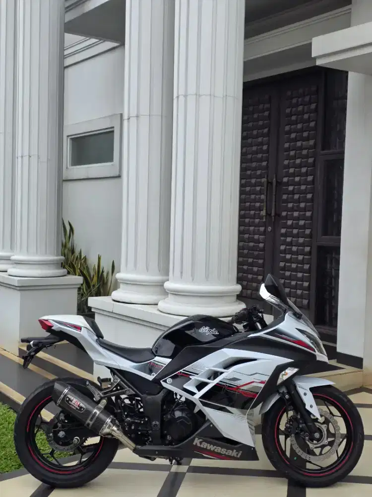 Kawasaki ninja 250 fi se abs 2013 km 4 ribu gress