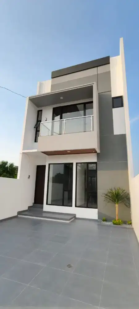 Rumah Modern Minimalis Grand Wisata SHM