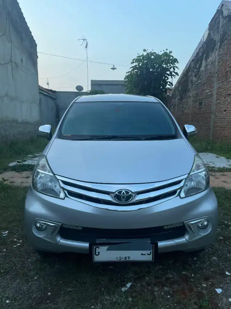 Toyota avanza 2013 manual
