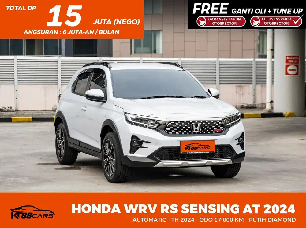 DP 15jt HONDA WRV RS SENSING AT 2024