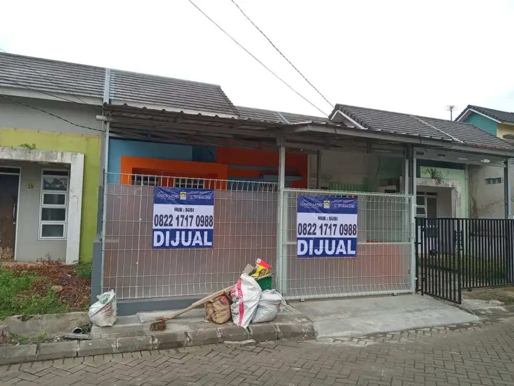 Dijual Rumah 1 Lantai Siap Huni SHM di Metland Cileungsi