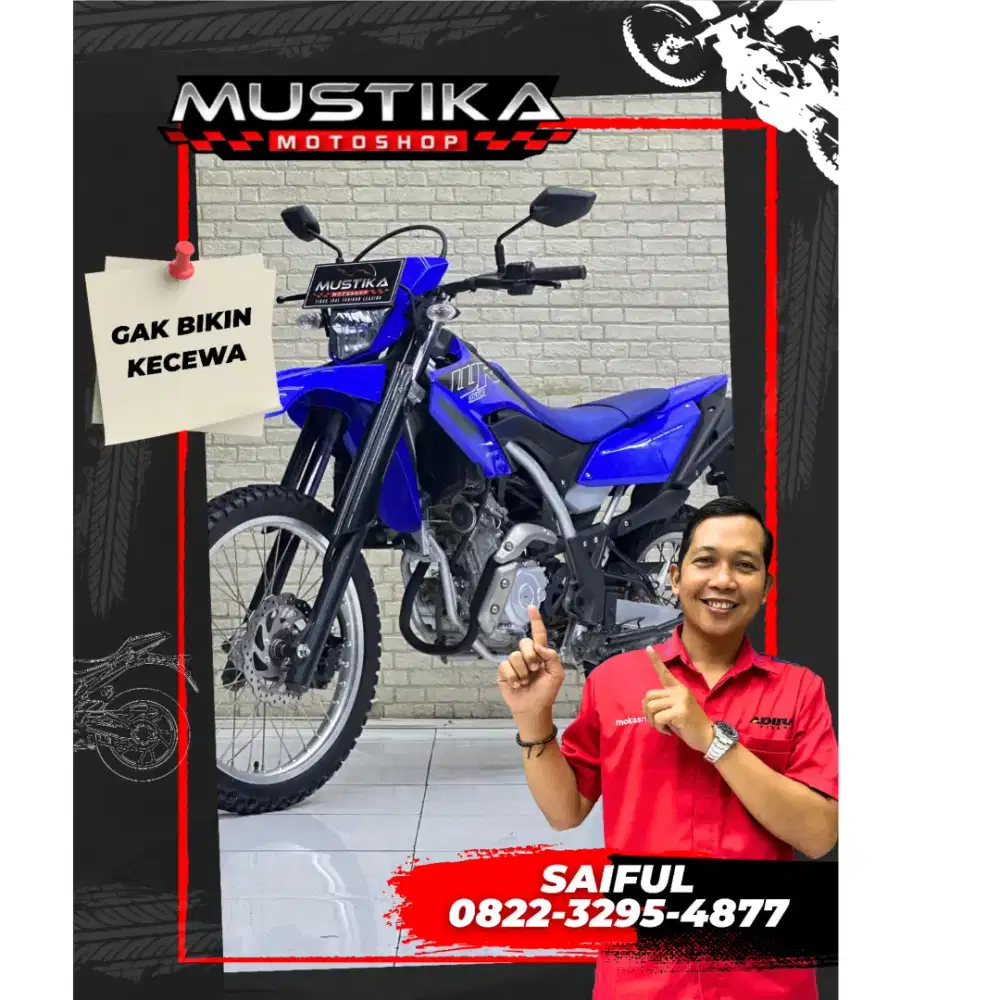 Odo 3rb Istimewa!!Yamaha WR155cc 2023 N Asli Warna Favorit-Mustika