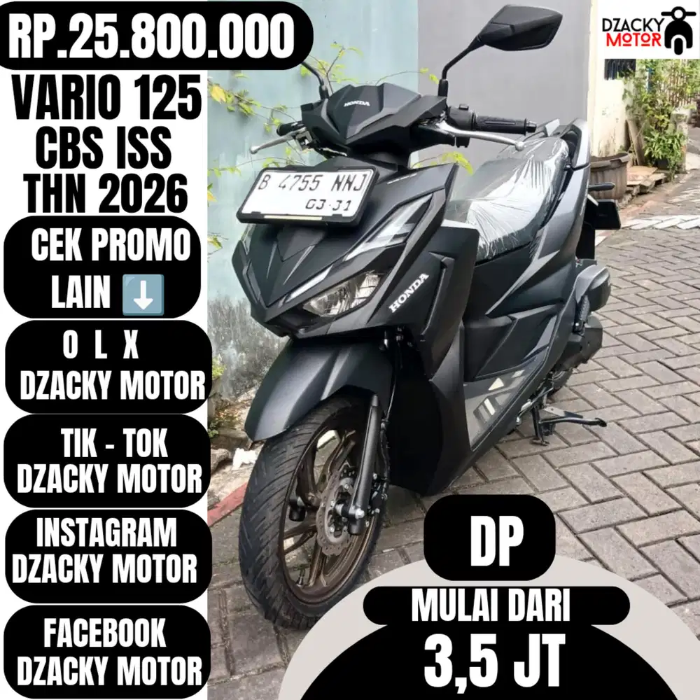 VARIO 125 CBS ISS 2026 SECOND LIKE NEW