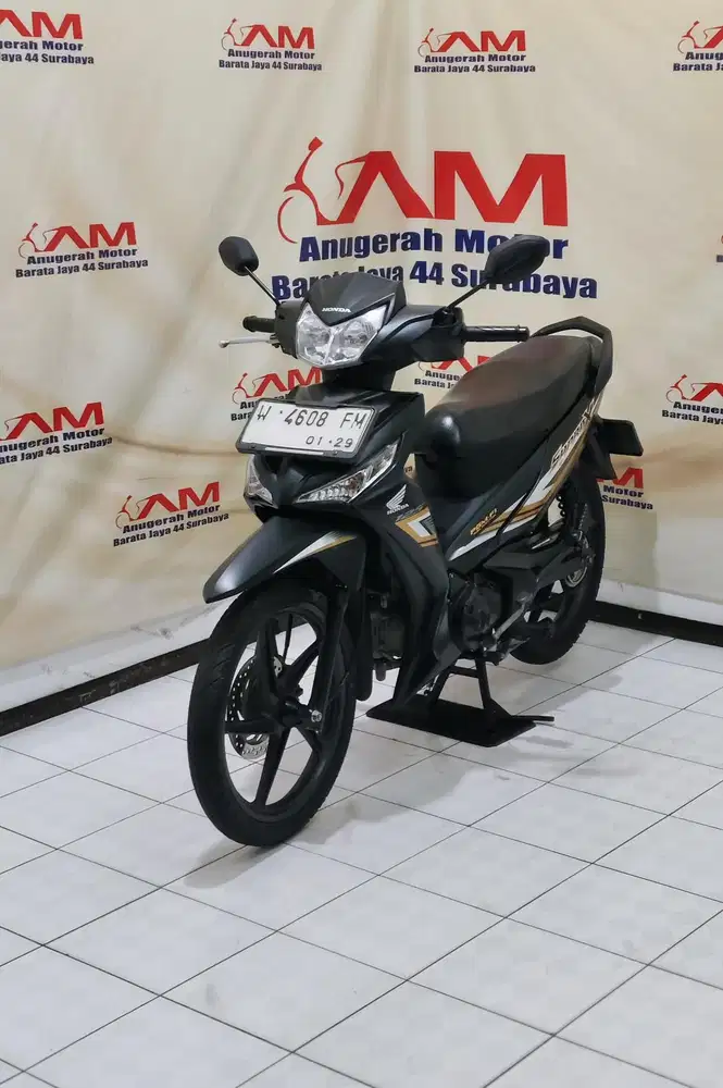 Ready Honda supra x 125 fi Tahun 2023 warna hitam