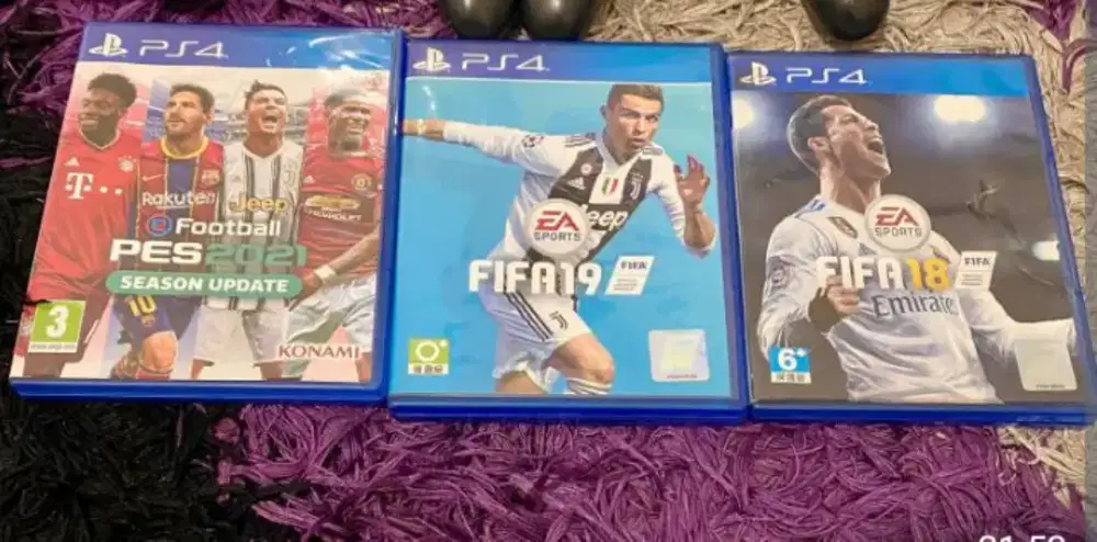 Kaset PS4 paketan (3 kaset) ISTIMEWA