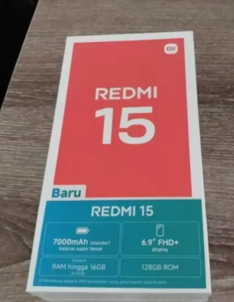 Redmi 15 ram8/128