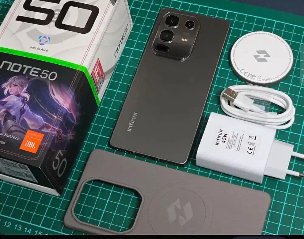 infinix note 50pro 8/256 ful set