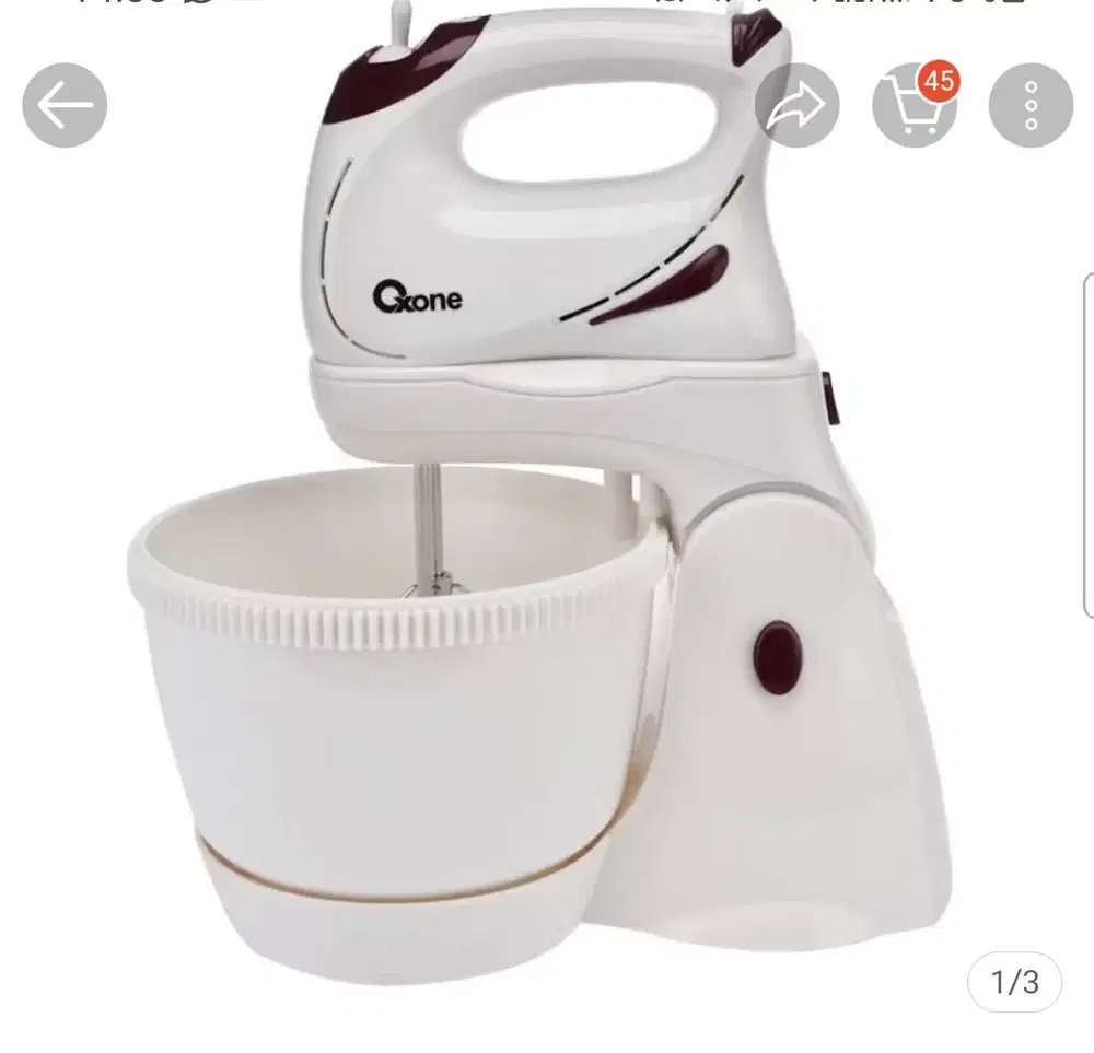 Oxone hand mixer with bowl