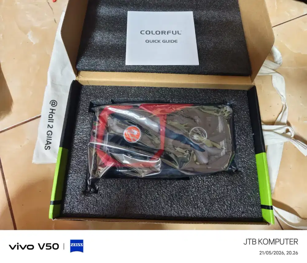 VGA COLORFUL GTX 1650 4GB GDDR6 - GARANSI ON WPG 12/2026