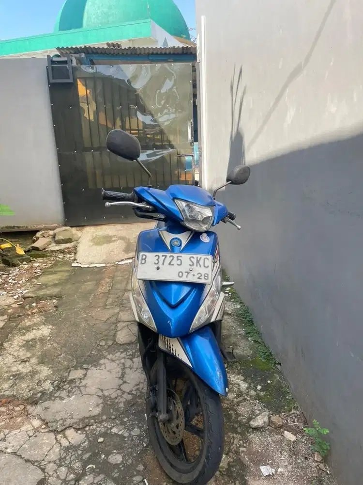 DIJUAL MOTOR BEKAS MIO J INJECTION TAHUN 2013 SURAT SURAT LENGKAP