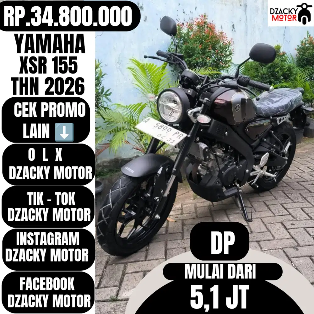 ALL NEW XSR 155 2026 SECOND LIKE NEW