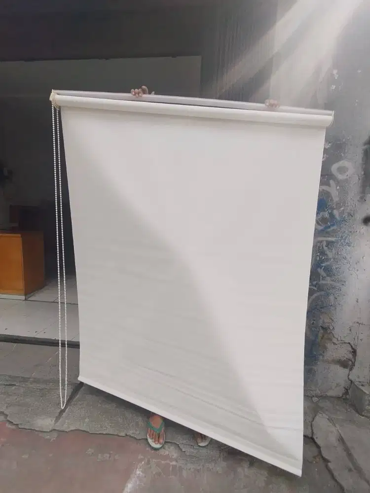 Jual Rollerblind Second outdoor/Indoor