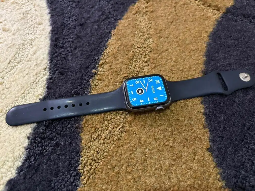 Apple watch series 5 44mm grey GPS batangan resmi ZA/A MURAH
