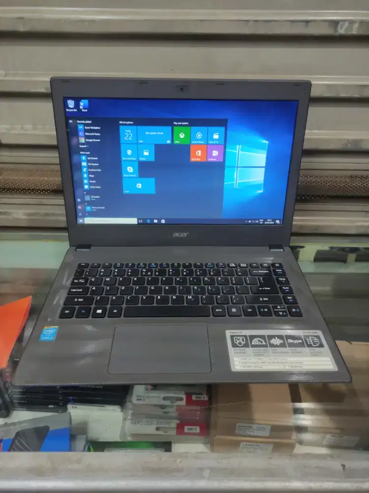 Acer aspure e5 473 i3 4005u 4gb 500gb 14inch