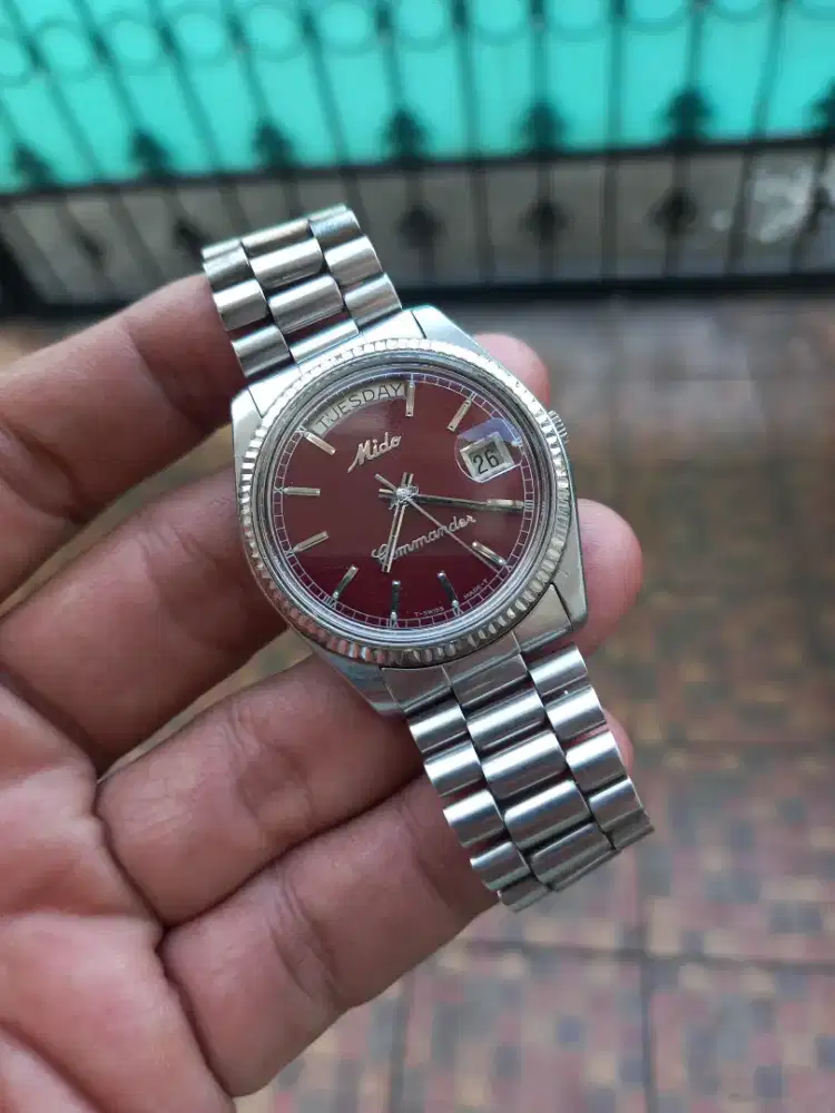 Mido Commander President daydate vintage seiko hamilton tissot