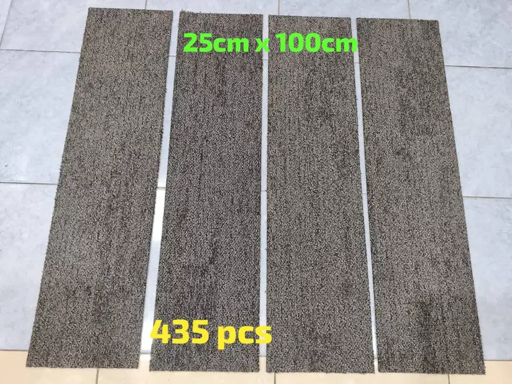 Karpet Ubin/Karpet Kantor 25cm x100cm