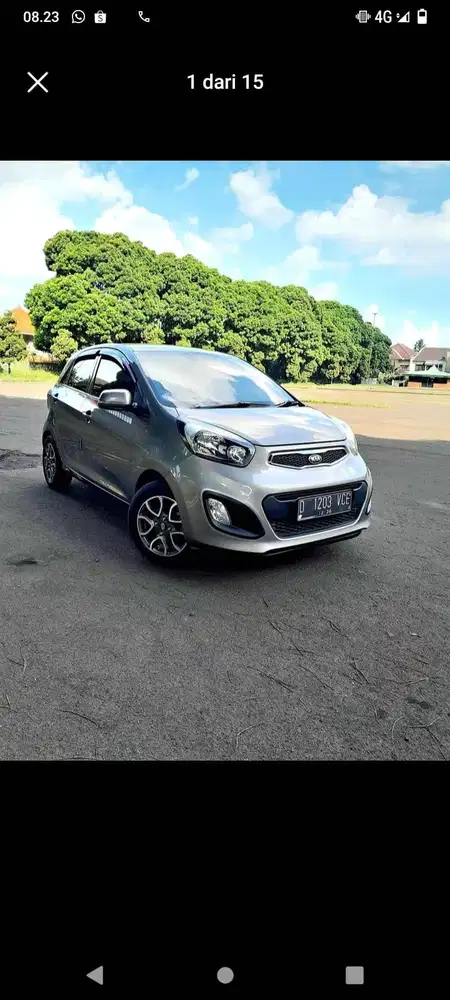 Kia Picanto 2012 M/T siap Pakai