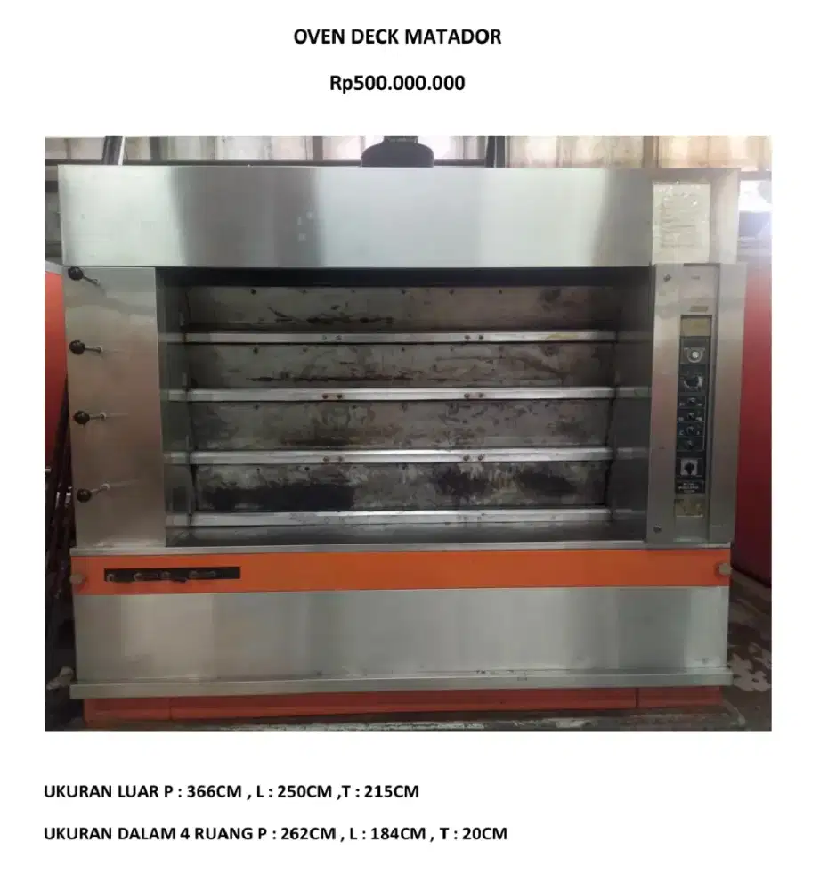 Oven Deck Matador