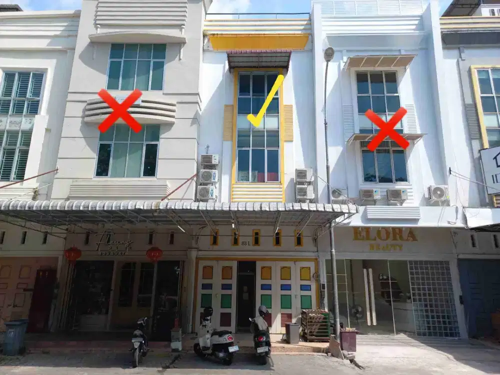 Ruko Siap Pakai Jl Boulevard Timur Cemara Asri