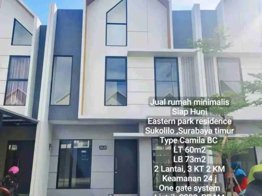 Rumah Eatsern Park Surabaya Murah. EDD.A006