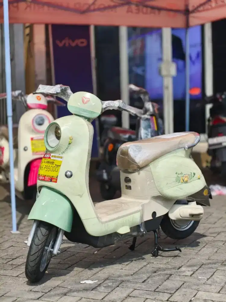 PROMO AKHIR BULAN SEPEDA LISTRIK ANTI AIR YADEA MIA POTONGAN 500 RIBU