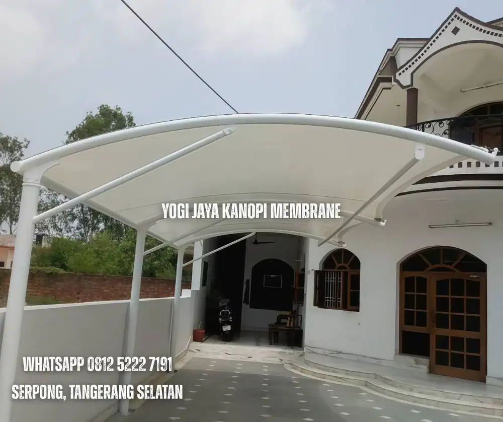 Jasa Pasang Kanopi Membrane Modern Harga Terjangkau