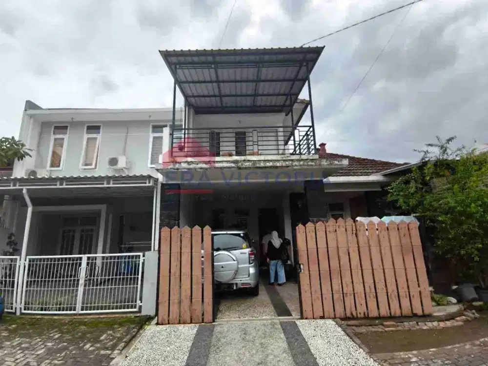 Rumah 4 kamar di PBI Araya dekat kampus Binus, Persada Hospital, bandara Abd Saleh