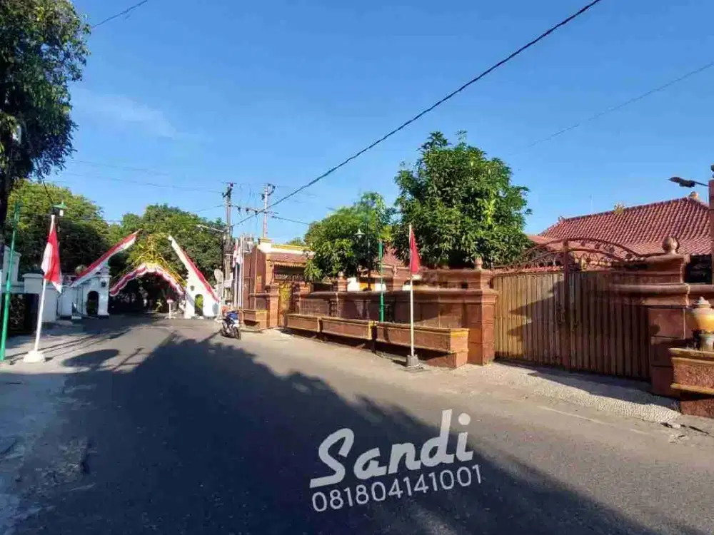 Dijual Rumah Etnik dekat Alun-alun dan Malioboro Jogja