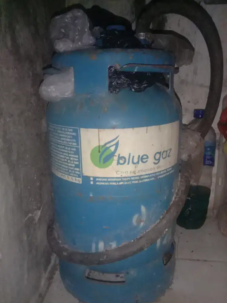 Tabung blue gas + isi + regulator