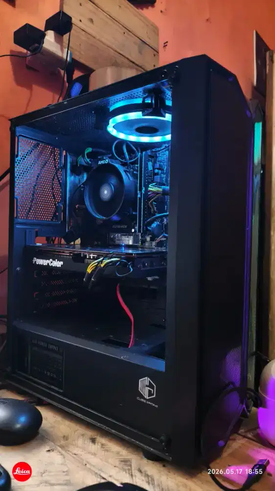 pc amd ryzen 3 ram 16 gb vga rx5700xt 8 gb