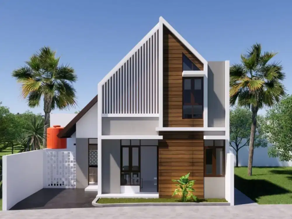 Rumah Baru Design Modern Murah Di Pancoran Mas Depok Dekat Tol Desari & Mall DTC Bisa KPR Tanpa DP