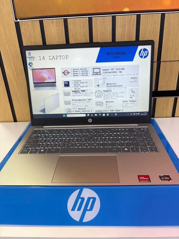 Kredit laptop hp ryzen 3.