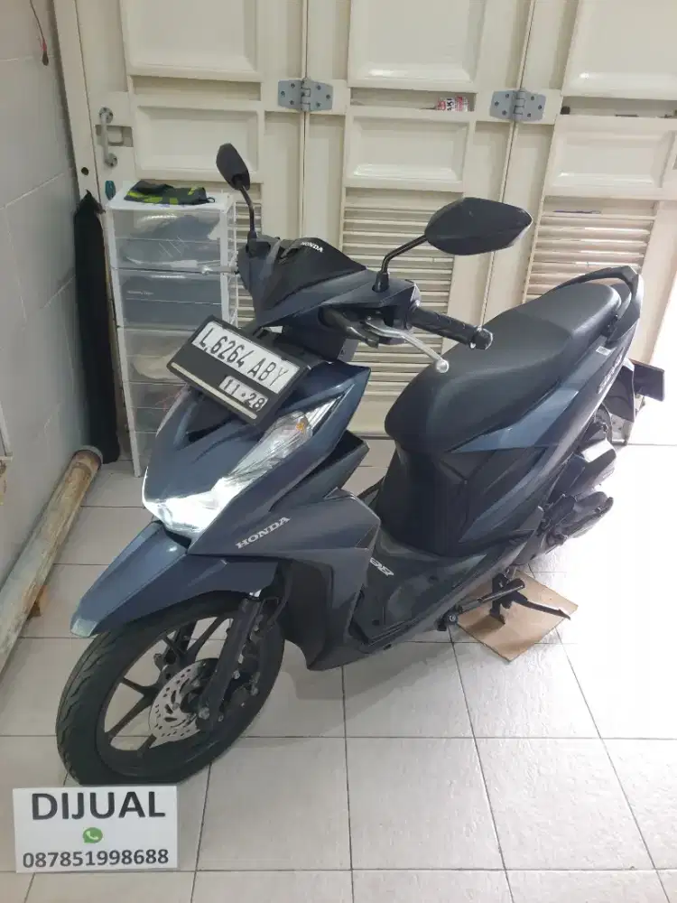 Km26rb BEAT DELUXE TerTinggi Pmk Th24 (L) PAJAK BARU SiapPakaiBUKTIKAN