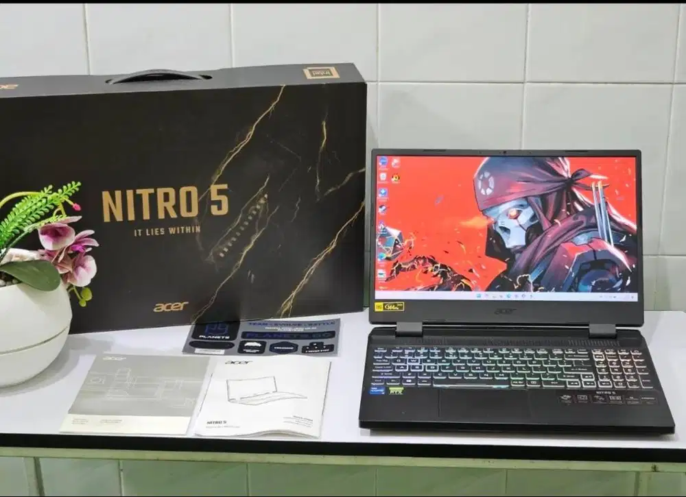 Acer Nitro 5 AN515 Gen 12 Core i5 / RAM 16GB / RTX3050 / 144Hz Mulus