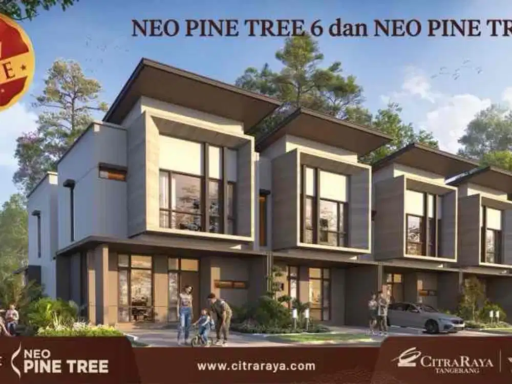Rumah 2 lantai di kawasan premium citra raya