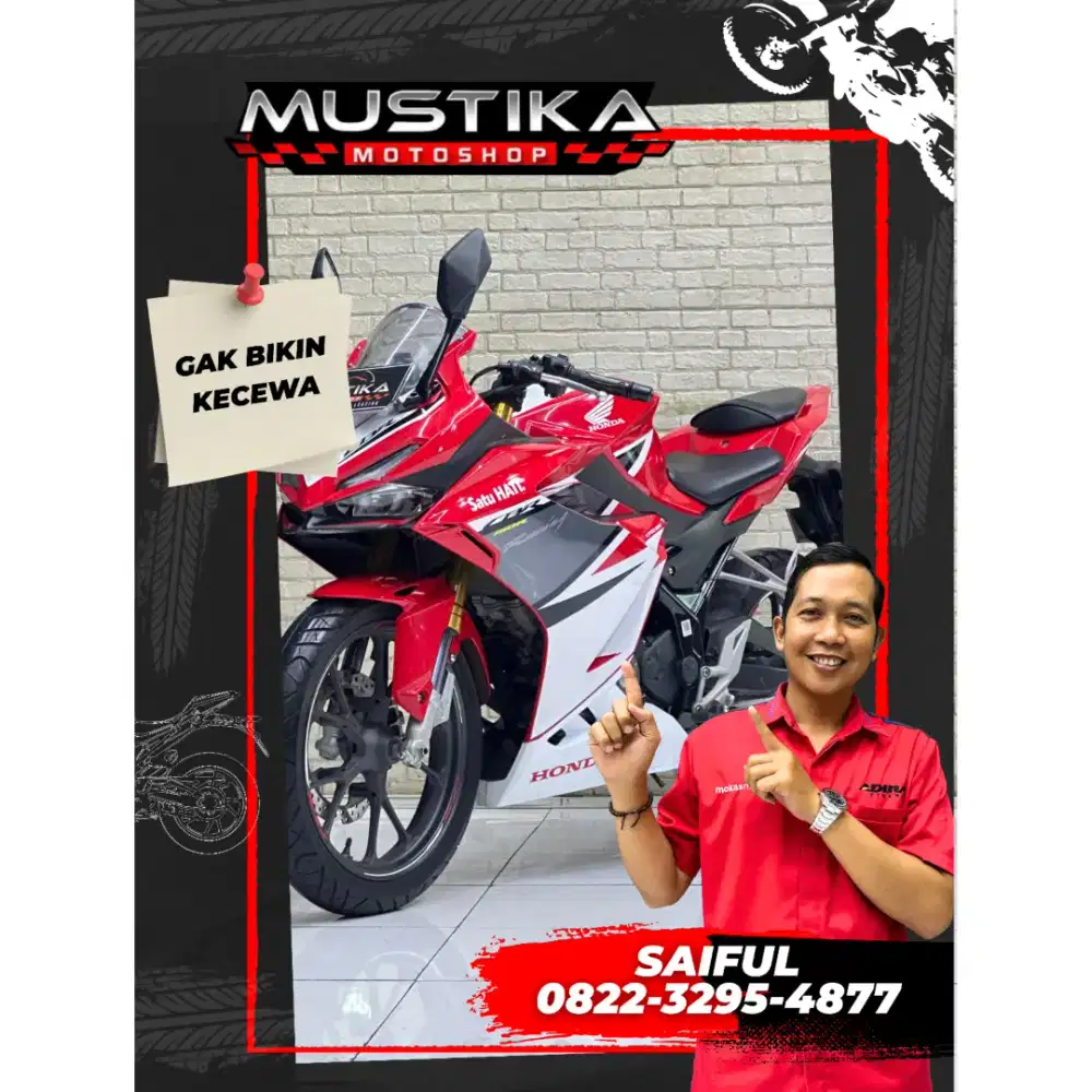 Perfect Condition!!Honda CBR 150R One Hart 2022 Plat Jatim-Mustika
